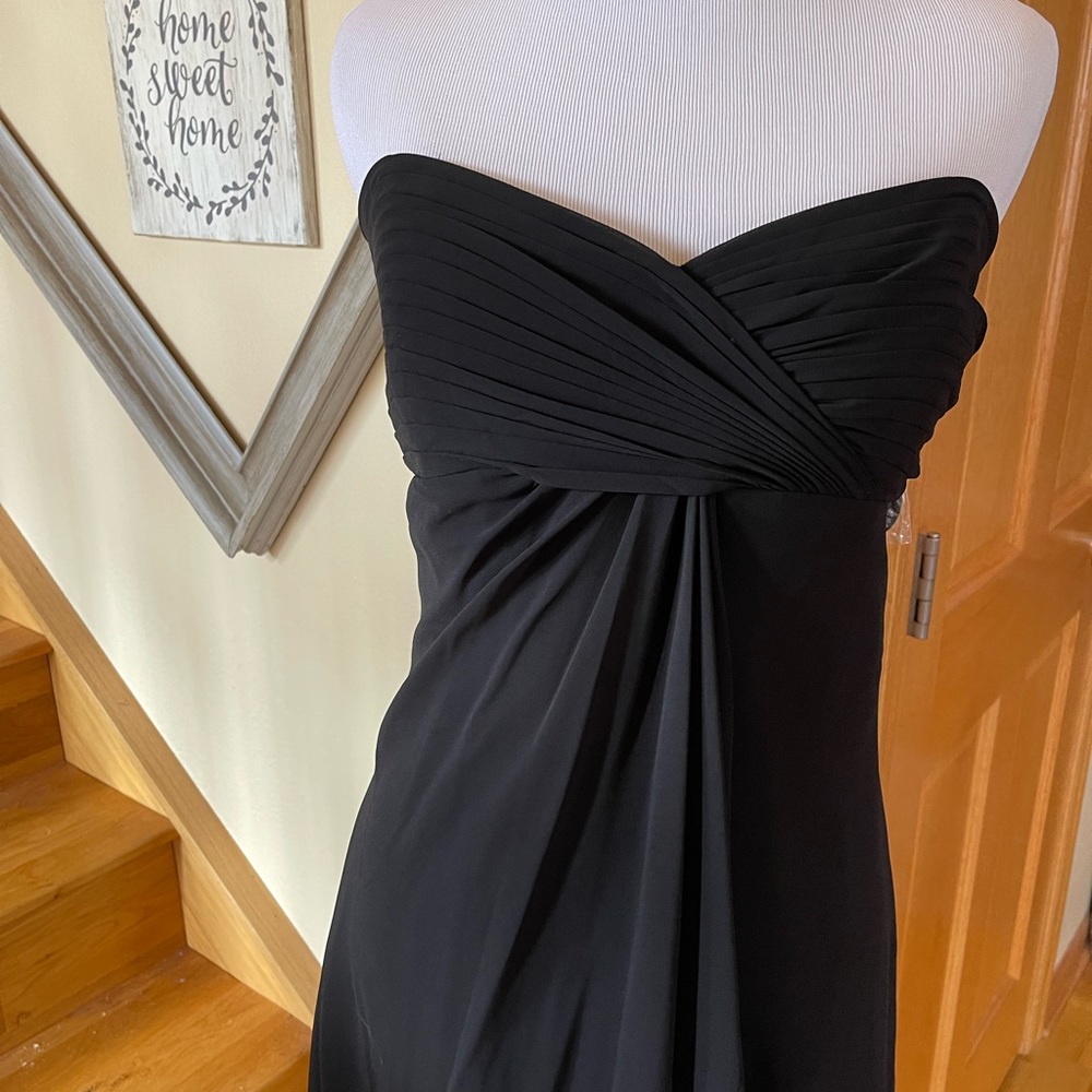 NWT David’s Bridal Little Black Dress, Size 14 - Picture 2 of 3